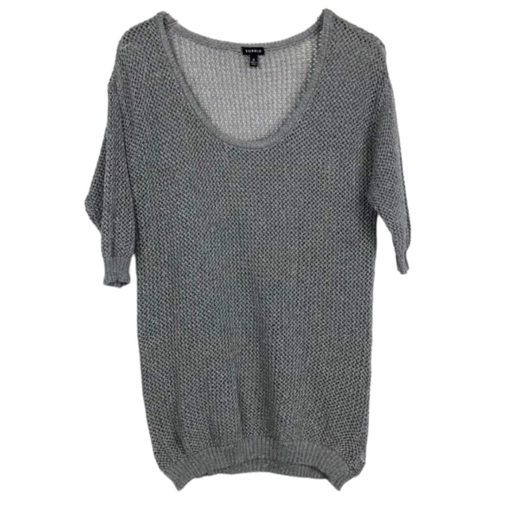 Torrid Metallic Thread Sweater 2X